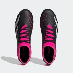ADIDAS PREDATOR ACCURACY.3 FG ADULTE NOIR ROSE -Sports - Équipement de football adidas predator accuracy3 fg adulte noir rose 4