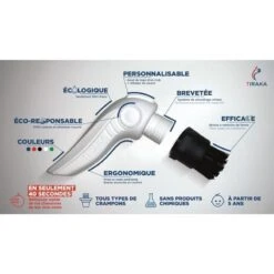 Brosse à Crampons Et Chaussures Tiraka 7 Brosse à Crampons Et Chaussures Tiraka -Sports - Équipement de football brosse a crampons et chaussures tiraka 2