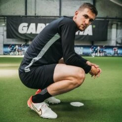 Chaussettes Antidérapantes Noir -Sports - Équipement de football chaussettes antiderapantes noir 4