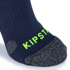 Kipsta CHAUSSETTES DE FOOTBALL ENFANT MONTANTE CLR BLEUE ET JAUNE FLUO -Sports - Équipement de football chaussettes de football enfant montante clr bleue et jaune fluo 3
