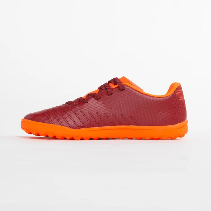Kipsta Chaussure De Football AGILITY 140 TF Scratch Bordeaux Orange 5 Kipsta Chaussure De Football AGILITY 140 TF Scratch Bordeaux Orange – Image 3