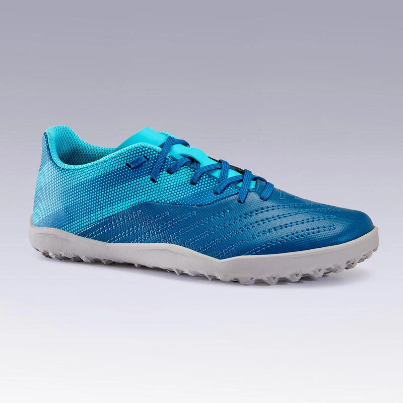 Kipsta Chaussure De Football AGILITY140 TF Lacets Turquoise 4 Kipsta Chaussure De Football AGILITY140 TF Lacets Turquoise – Image 2