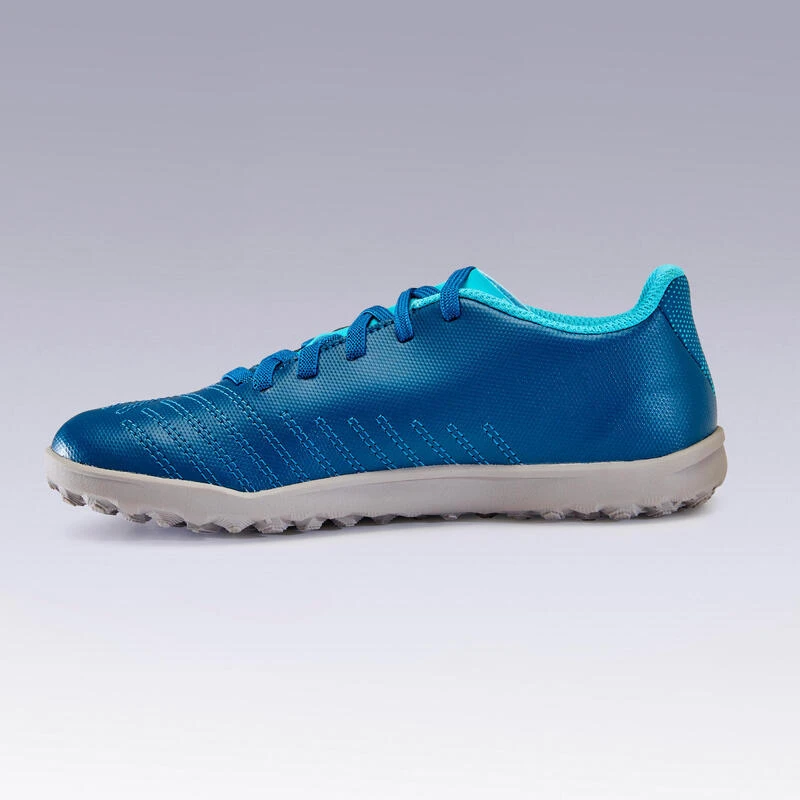 Kipsta Chaussure De Football AGILITY140 TF Lacets Turquoise 5 Kipsta Chaussure De Football AGILITY140 TF Lacets Turquoise – Image 3
