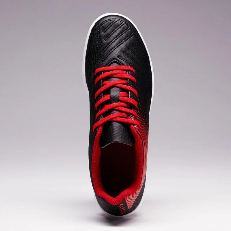 Kipsta Chaussure De Football Baby Terrain Sec Agility 100 FG Noire Blanche 7 Kipsta Chaussure De Football Baby Terrain Sec Agility 100 FG Noire Blanche – Image 5