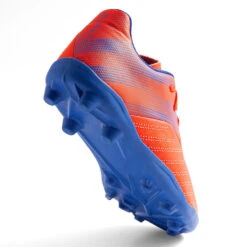 Kipsta Chaussure De Football Enfant Terrain Sec AGILITY 140 FG Lacets Rouge Bleue 9 Kipsta Chaussure De Football Enfant Terrain Sec AGILITY 140 FG Lacets Rouge Bleue -Sports - Équipement de football chaussure de football enfant terrain sec agility 140 fg lacets rouge bleue 2