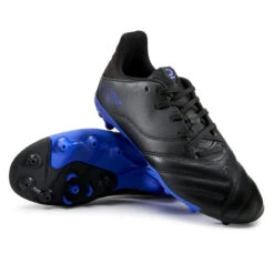 Kipsta Chaussure De Football Enfant VIRALTO II CUIR MG Pour Terrain Sec Noir Et Bleu 9 Kipsta Chaussure De Football Enfant VIRALTO II CUIR MG Pour Terrain Sec Noir Et Bleu -Sports - Équipement de football chaussure de football enfant viralto ii cuir mg pour terrain sec noir et bleu 2