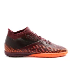 Kipsta Chaussure De Football Terrain Dur CLR TF Bordeaux Et Orange -Sports - Équipement de football chaussure de football terrain dur clr tf bordeaux et orange 1