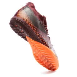Kipsta Chaussure De Football Terrain Dur CLR TF Bordeaux Et Orange -Sports - Équipement de football chaussure de football terrain dur clr tf bordeaux et orange 2