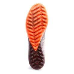 Kipsta Chaussure De Football Terrain Dur CLR TF Bordeaux Et Orange -Sports - Équipement de football chaussure de football terrain dur clr tf bordeaux et orange 4