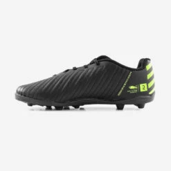 Kipsta CHAUSSURES DE FOOTBALL ENFANT A LACETS 100 FG NOIR ET JAUNE -Sports - Équipement de football chaussures de football enfant a lacets 100 fg noir et jaune 2