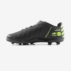 Kipsta CHAUSSURES DE FOOTBALL ENFANT A SCRATCH 100 EASY AG/FG NOIR ET JAUNE -Sports - Équipement de football chaussures de football enfant a scratch 100 easy agfg noir et jaune 2