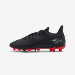 Kipsta CHAUSSURES DE FOOTBALL VIRALTO I FG NOIR ET ROUGE -Sports - Équipement de football chaussures de football viralto i fg noir et rouge 1