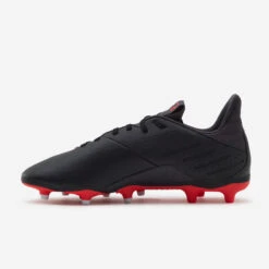 Kipsta CHAUSSURES DE FOOTBALL VIRALTO I FG NOIR ET ROUGE -Sports - Équipement de football chaussures de football viralto i fg noir et rouge 2