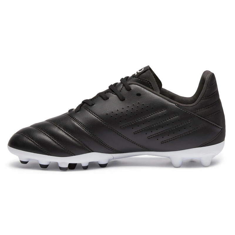 Kipsta CHAUSSURES DE FOOTBALL VIRALTO II CUIR MG NOIR 5 Kipsta CHAUSSURES DE FOOTBALL VIRALTO II CUIR MG NOIR – Image 3