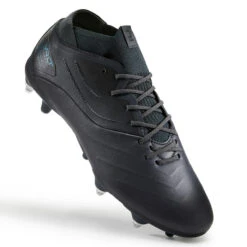 Kipsta CHAUSSURES DE FOOTBALL VIRALTO IV PREMIUM CUIR SG NOIR -Sports - Équipement de football chaussures de football viralto iv premium cuir sg noir 3