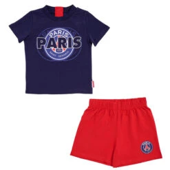 Ensemble T-shirt Short Bébé PSG - Collection Officielle PARIS SAINT GERMAIN