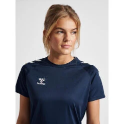 Hummel Hmlcore Xk Core Poly T-Shirt S/S Woman T-Shirt Manches Courtes Femme -Sports - Équipement de football hmlcore xk core poly t shirt ss woman t shirt manches courtes femme 3