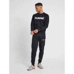 Hummel Hmlgo Cotton Logo Sweatshirt Sweatshirt Homme -Sports - Équipement de football hmlgo cotton logo sweatshirt sweatshirt homme 1