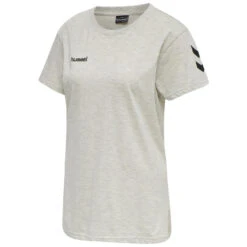 Hummel Hmlgo Cotton T-Shirt Woman S/S T-Shirt Manches Courtes Femme -Sports - Équipement de football hmlgo cotton t shirt woman ss t shirt manches courtes femme 3