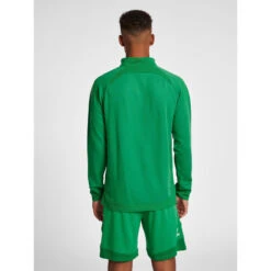 Hummel Hmllead Half Zip Sweatshirt À Col Zippé Homme -Sports - Équipement de football hmllead half zip sweatshirt a col zippe homme 2