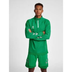 Hummel Hmllead Half Zip Sweatshirt À Col Zippé Homme