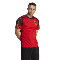ADIDAS Maillot Belgique Domicile Adulte 2022 -Sports - Équipement de football maillot belgique domicile adulte 2022 3