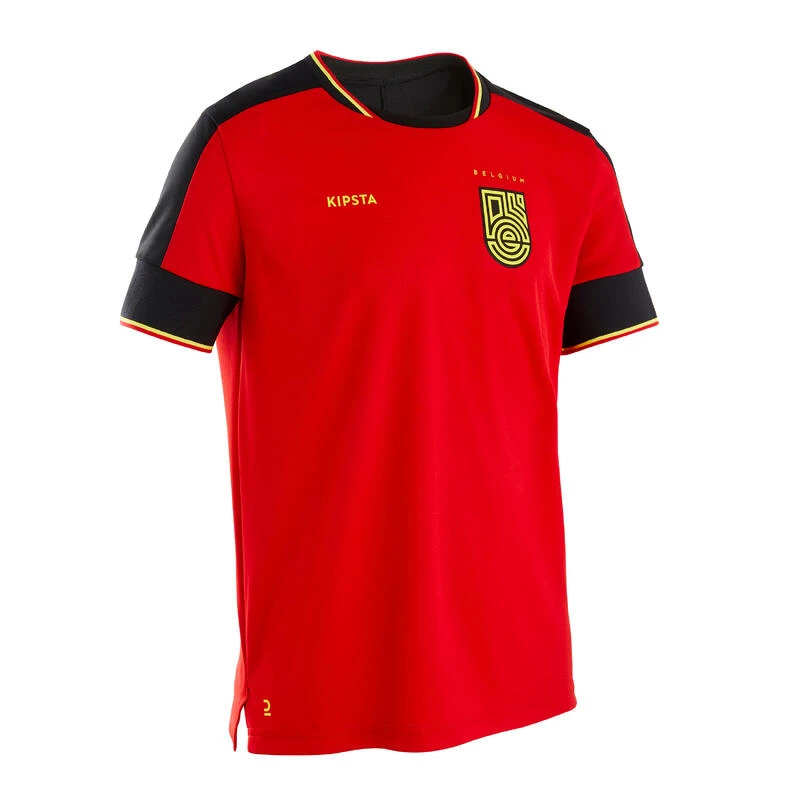 Kipsta MAILLOT BELGIQUE FF500 ENFANT 2022 3 Kipsta MAILLOT BELGIQUE FF500 ENFANT 2022