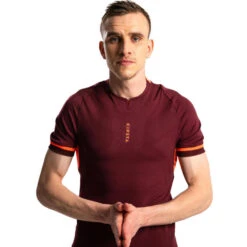 Kipsta Maillot De Football Adulte CLR Bordeaux -Sports - Équipement de football maillot de football adulte clr bordeaux 3