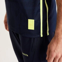 Kipsta Maillot De Football Adulte TRAXIUM Marine Et Jaune -Sports - Équipement de football maillot de football adulte traxium marine et jaune 4