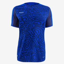 Kipsta MAILLOT DE FOOTBALL MANCHES COURTES VIRALTO SOLO LETTERS BLEU
