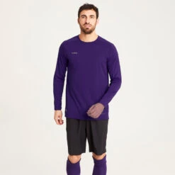 Kipsta MAILLOT DE FOOTBALL MANCHES LONGUES VIRALTO CLUB VIOLET -Sports - Équipement de football maillot de football manches longues viralto club violet 2
