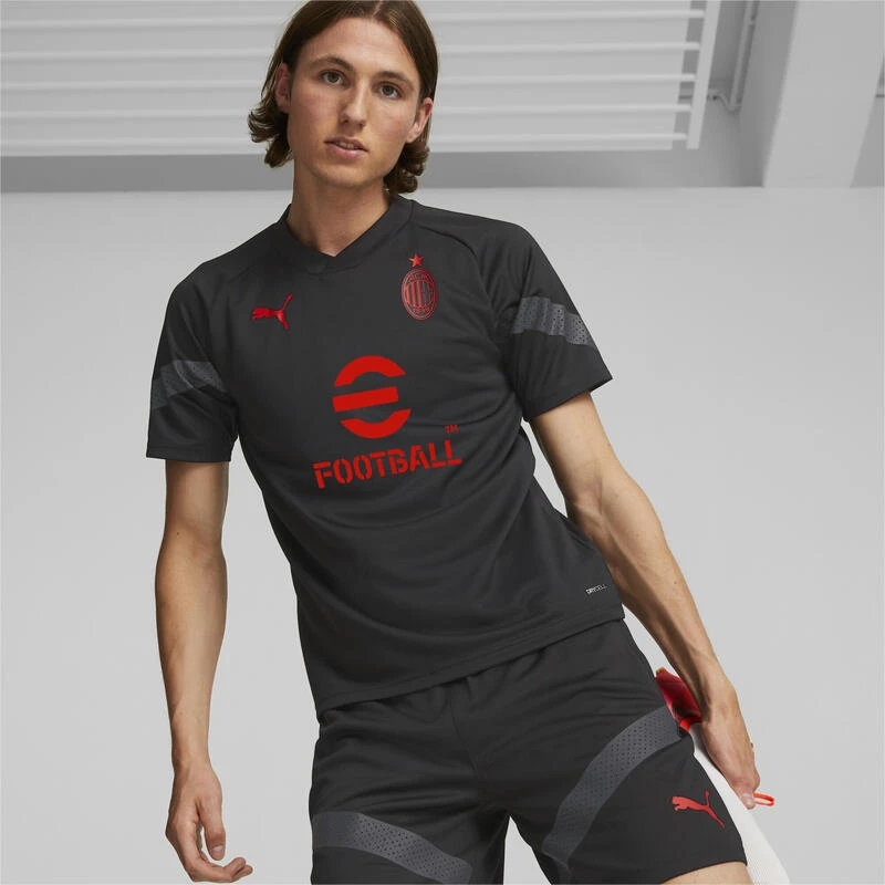 Maillot D’entraînement De Football A.C. Milan Homme PUMA 4 Maillot D’entraînement De Football A.C. Milan Homme PUMA – Image 2