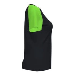 Maillot Manches Courtes Femme Joma Academy Iv Noir Vert Fluo -Sports - Équipement de football maillot manches courtes femme joma academy iv noir vert fluo 3