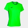 Maillot Manches Courtes Femme Joma Winner Ii Vert Fluo -Sports - Équipement de football maillot manches courtes femme joma winner ii vert fluo