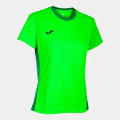 Maillot Manches Courtes Femme Joma Winner Ii Vert Fluo