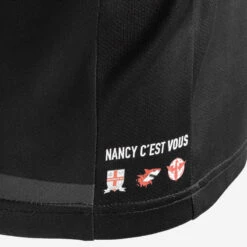 Kipsta Maillot Officiel De L'AS Nancy Lorraine 22/23 3eme Adulte Noir, Gris Et Blanc -Sports - Équipement de football maillot officiel de las nancy lorraine 2223 3eme adulte noir gris et blanc 2