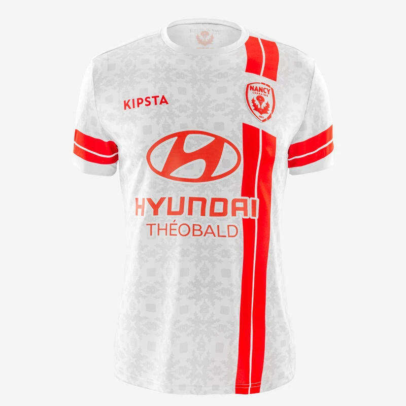 Kipsta Maillot Officiel De L'AS Nancy Lorraine 22/23 Domicile Adulte Blanc Et Rouge 4 Kipsta Maillot Officiel De L'AS Nancy Lorraine 22/23 Domicile Adulte Blanc Et Rouge – Image 2