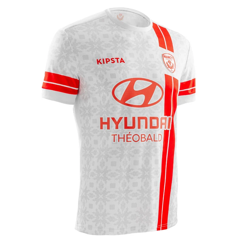 Kipsta Maillot Officiel De L'AS Nancy Lorraine 22/23 Domicile Adulte Blanc Et Rouge 3 Kipsta Maillot Officiel De L'AS Nancy Lorraine 22/23 Domicile Adulte Blanc Et Rouge