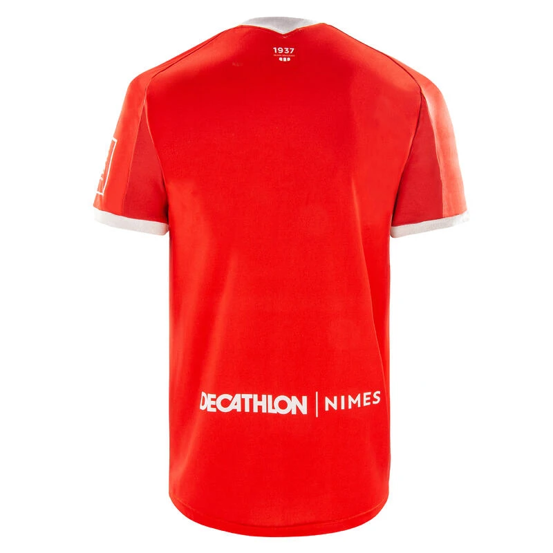 Kipsta Maillot Officiel Du Nîmes Olympique 22/23 Domicile Adulte 4 Kipsta Maillot Officiel Du Nîmes Olympique 22/23 Domicile Adulte – Image 2