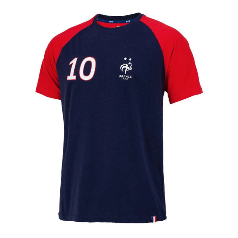 Mbappé T-shirt Fan Marine Homme Equipe De France 3 Mbappé T-shirt Fan Marine Homme Equipe De France
