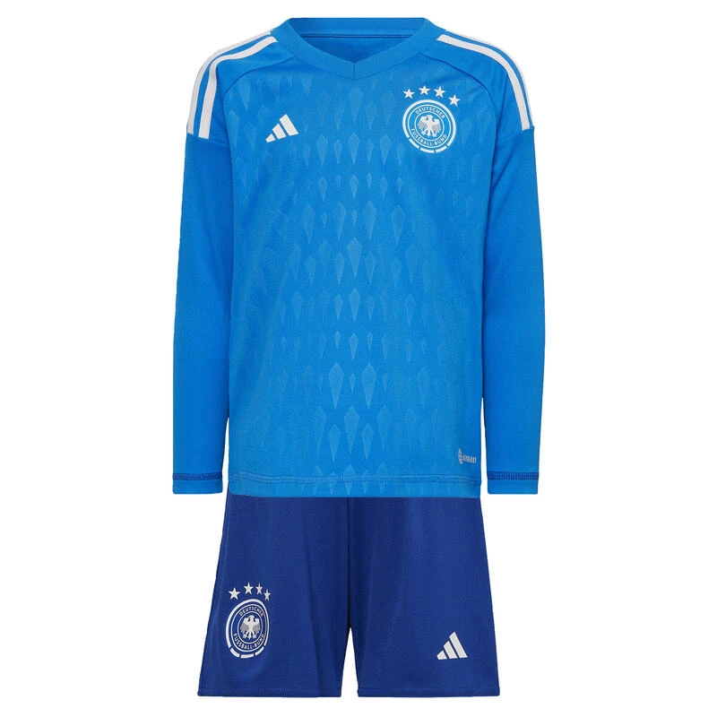 ADIDAS Mini Kit Manches Longues Gardien De But Allemagne Tiro 23 3 ADIDAS Mini Kit Manches Longues Gardien De But Allemagne Tiro 23