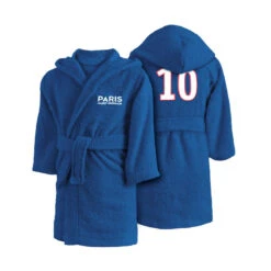 Peignoir De Bain Adulte 100% Coton Football Paris - Magique -Sports - Équipement de football peignoir de bain adulte 100 coton football paris magique 4