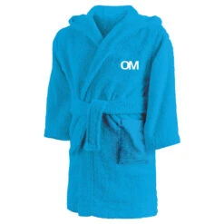 Peignoir De Bain Enfant 100% Coton Football Marseille - 1899 -Sports - Équipement de football peignoir de bain enfant 100 coton football marseille 1899 2