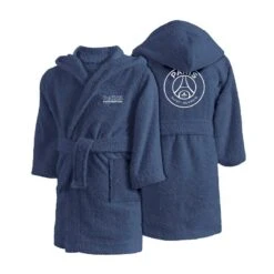 Peignoir De Bain Enfant 100% Coton Football Paris - Parisian -Sports - Équipement de football peignoir de bain enfant 100 coton football paris parisian 4