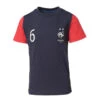 Pogba T-shirt Player Bleu/Rouge Homme Equipe De France
