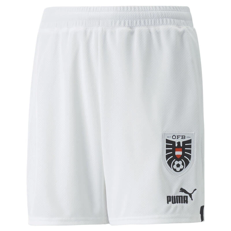 Short Austria Home 22/23 Replica Enfant Et Adolescent PUMA 3 Short Austria Home 22/23 Replica Enfant Et Adolescent PUMA