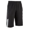 Kipsta Short De Football Long Adulte T500 Noir