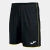 Short Homme Joma Liga Noir Jaune -Sports - Équipement de football short homme joma liga noir jaune