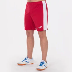 Short Homme Joma Maxi Rouge Blanc -Sports - Équipement de football short homme joma maxi rouge blanc 3