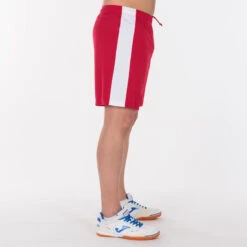 Short Homme Joma Maxi Rouge Blanc -Sports - Équipement de football short homme joma maxi rouge blanc 4